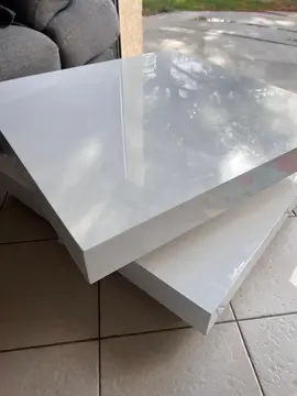 table basse pivotante laqué