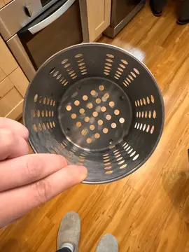 pot à ustensiles en inox