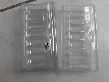 Boîtes pour ranger les tubes d'homéopathie