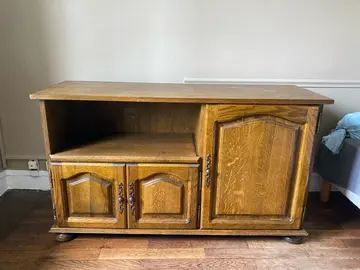 Meuble télé en bois massif