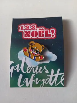 Pin's de Noël Galeries Lafayette