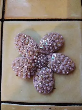 Fleur déco à accrocher