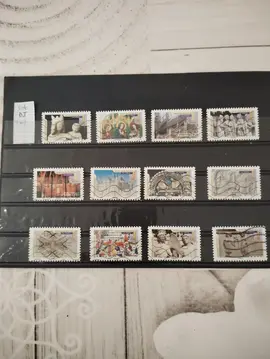 timbres français oblitérés lot DJ