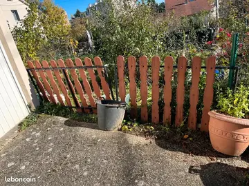 barrières métal et bois