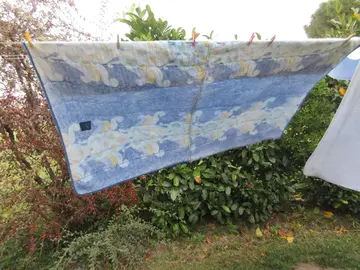 dessus de lit , couverture