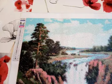 diamond painting fait