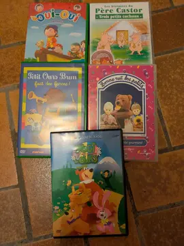 5 DVD enfant