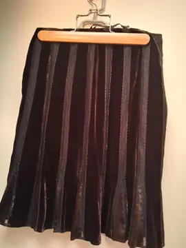 Jupe marron moirée A Manoukian taille 44