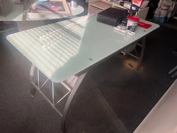 bureau en verre