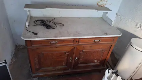 commode à restaurer