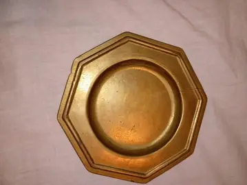 porte bougie en laiton