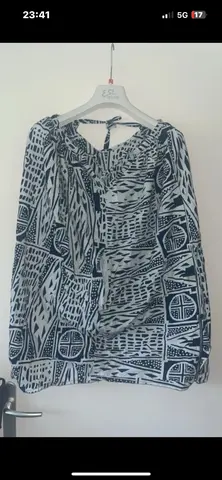 haut tissu long femme taille 38