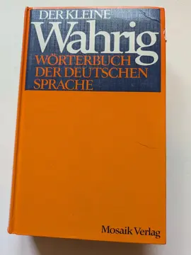 Dictionnaire allemand