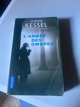 l’armée des ombres Joseph kessel