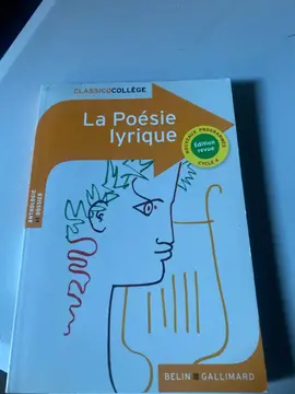 la poésie lyrique