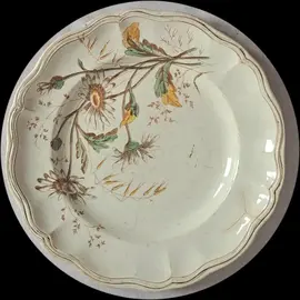 Assiette marguerites