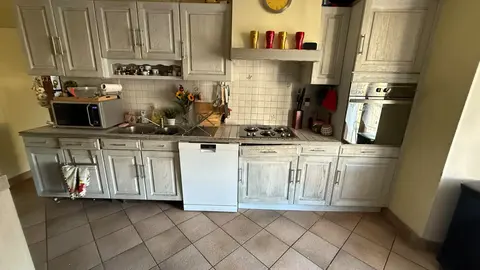 cuisinière complète avec gaziniere et four