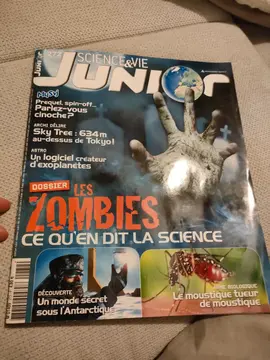 magazine science et vie junior de 2012