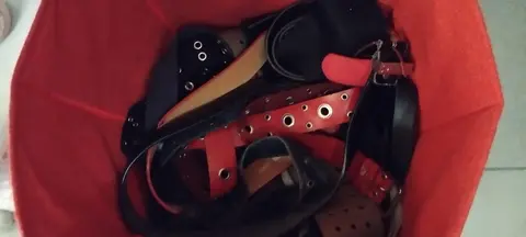 lot de ceintures femmes