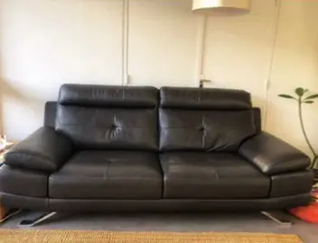 canapé en cuir
