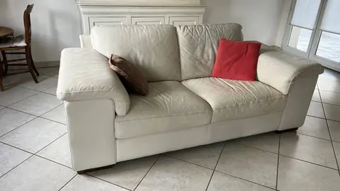 Canapé cuir