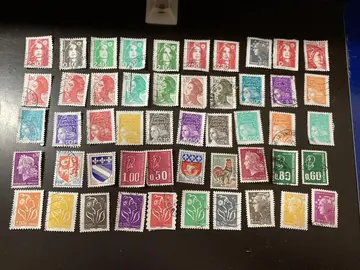 lot timbres français