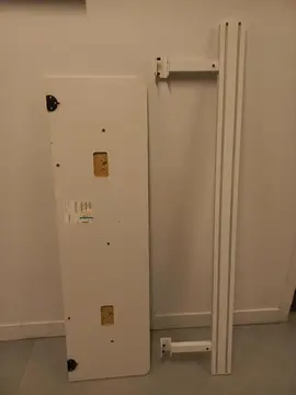 Plateau et barre de bureau Steelcase