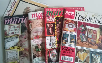 revues de broderie