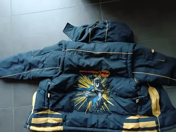 Manteau Batman 8 ans - fermeture éclair à changer