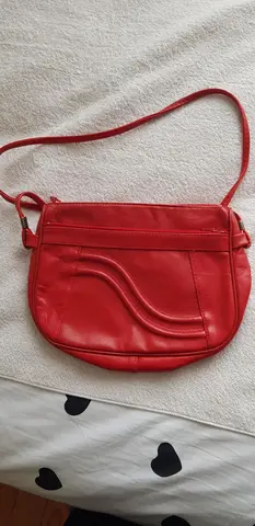 Sac femme bandoulière rouge