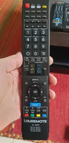 télécommande pour ampli a/v sony