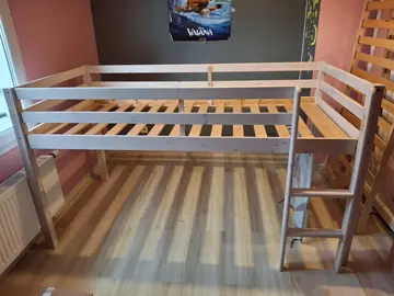 lit 1 place surélevé