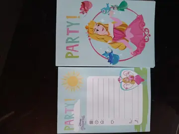 10 carte et enveloppe pour enfants
