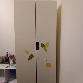 Armoire pour enfant blanc et vert