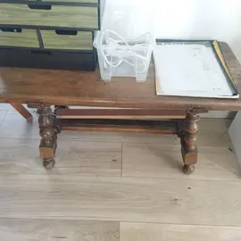 petite table basse en bois
