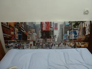 Grand cadre décoratif "Times Square"