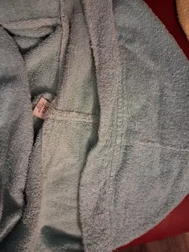 peignoir 100% coton taille L