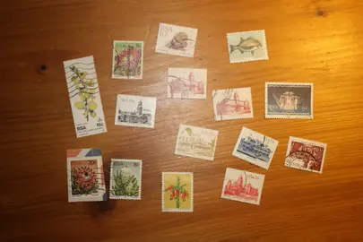 15 timbres Afrique du Sud