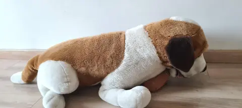 grande peluche chien 1m