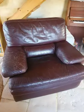 fauteuil cuir