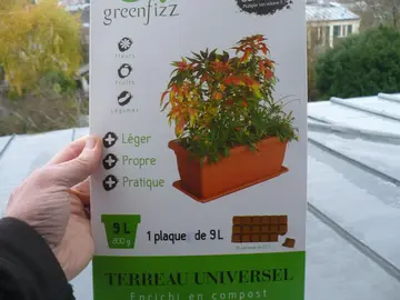 Terreau pour jardinière