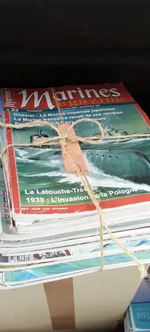 Magazines antérieurs à 2018/22 NAVIRES ET HISTOIR 22 MARINES 30 MARINES-FORCES NAVAL 10 MAG 39/45