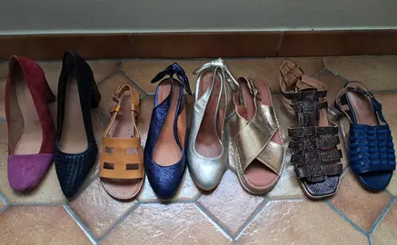 8 chaussures neuves sans avoir la paire