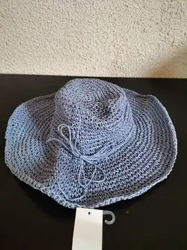 Chapeau femme bleu