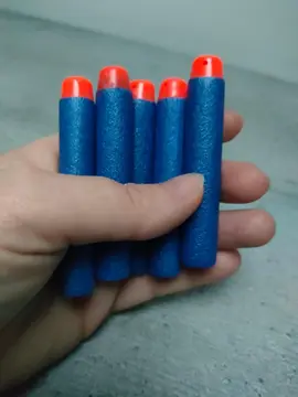 5 munitions pour nerf
