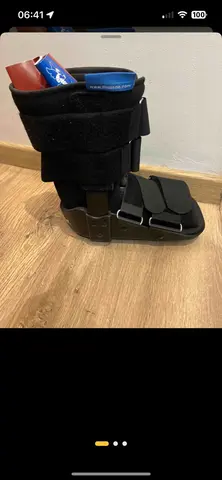 botte de marche attelle