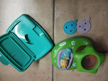 veilleuse + boîte pour lingettes