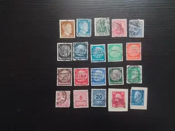 20 timbres du Reich