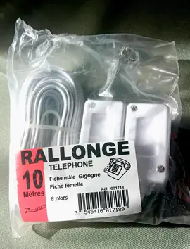 Rallonge téléphone