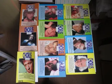 magazines chanteurs variétés ou accordéonistes